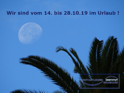 Mond Palmem Insel, wir sind im Urlaub